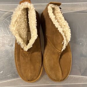 Cabela's Tan Kids' Boots with Fleece Lining